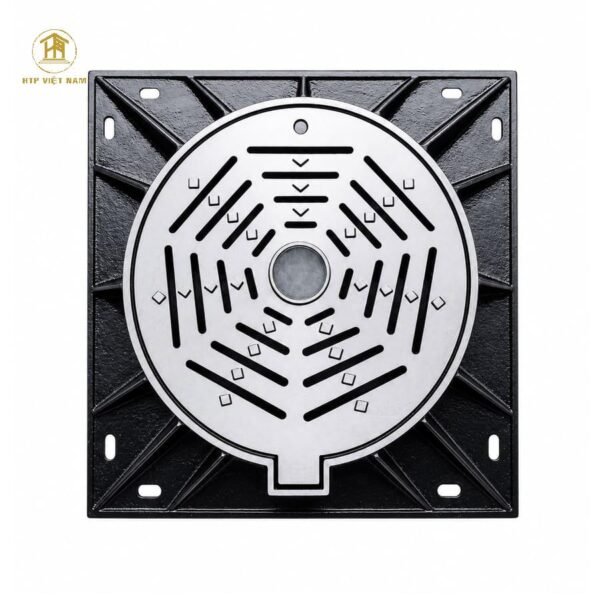 Nắp hố ga tròn có lỗ thoát nước