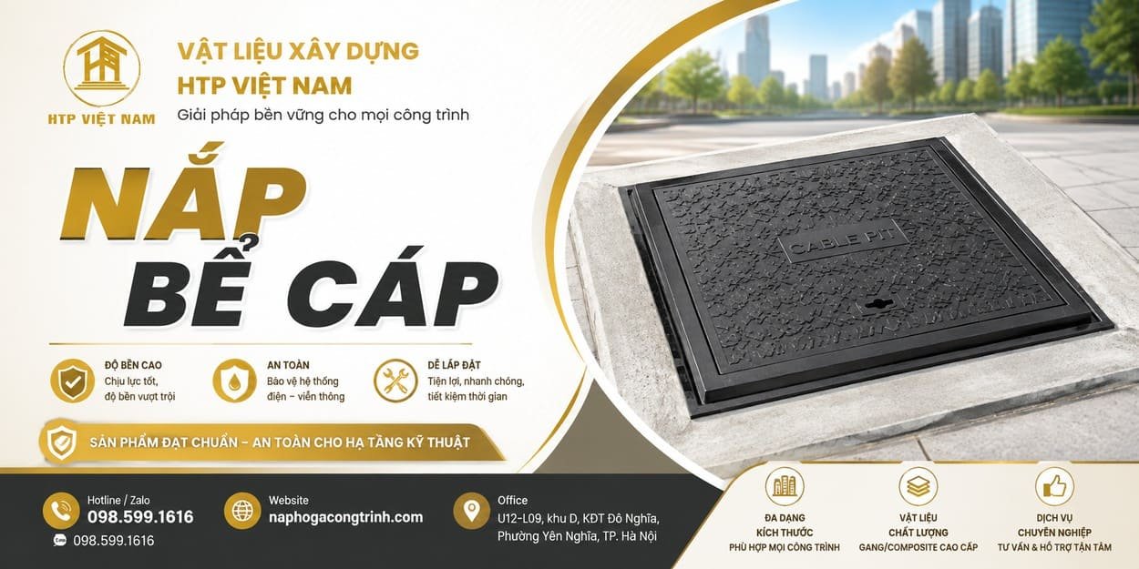 Nắp bể cáp
