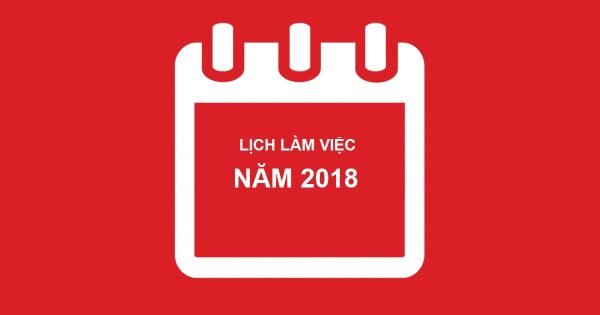 Nắp hố ga Nắp Hố Ga Công Trình thông báo lịch làm việc trong năm 2018