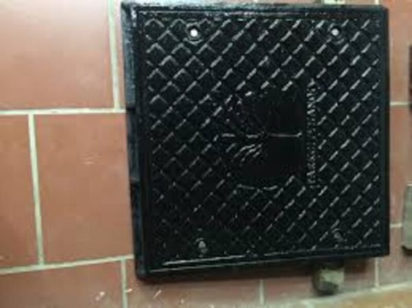 Nắp hố ga composite 900×900 khung vuông nắp vuông