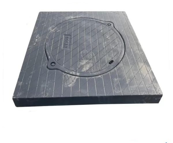 Nắp hố ga composite 850×850 khung dương