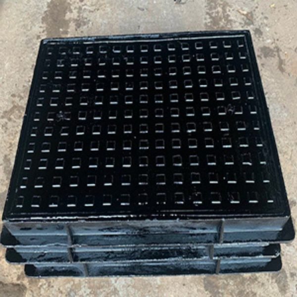 Nắp hố ga composite khung vuông nắp vuông 1000×1000 Nắp Hố Ga Công Trình