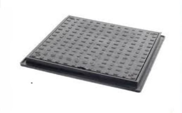 Nắp hố ga gang 700×700 khung vuông nắp vuông