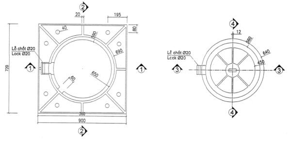 Báo giá các sản phẩm nắp hố ga, song chắn rác….theo bản vẽ của dự án