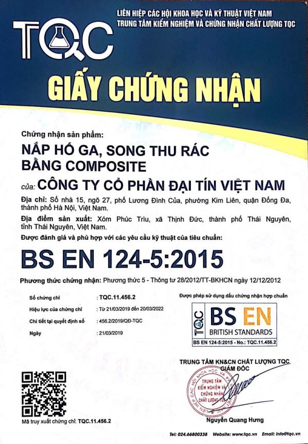 Nắp Hố Ga Composite kích thước 850×850
