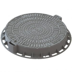 Nắp hố ga composite khung tròn