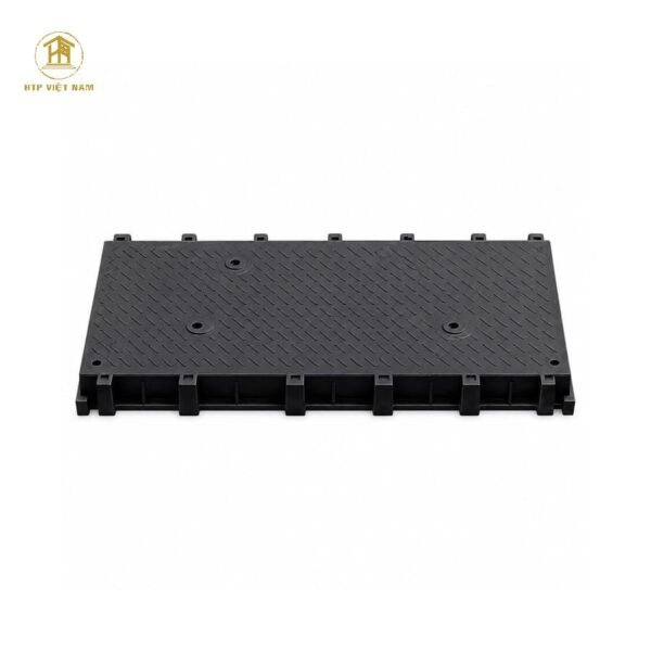 Nắp bể cáp đường gang cầu trọng tải 40 tấn, 6 nắp cánh