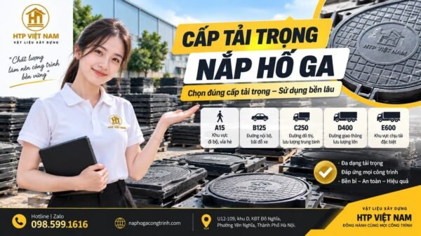 Cấp tải trọng nắp hố ga