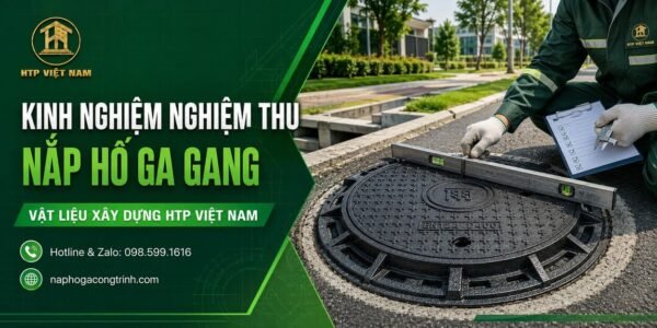 Kinh nghiệm nghiệm thu nắp hố ga gang