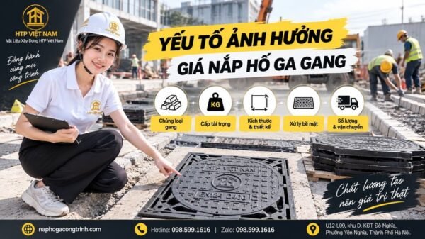 Yếu tố ảnh hưởng giá nắp hố ga gang