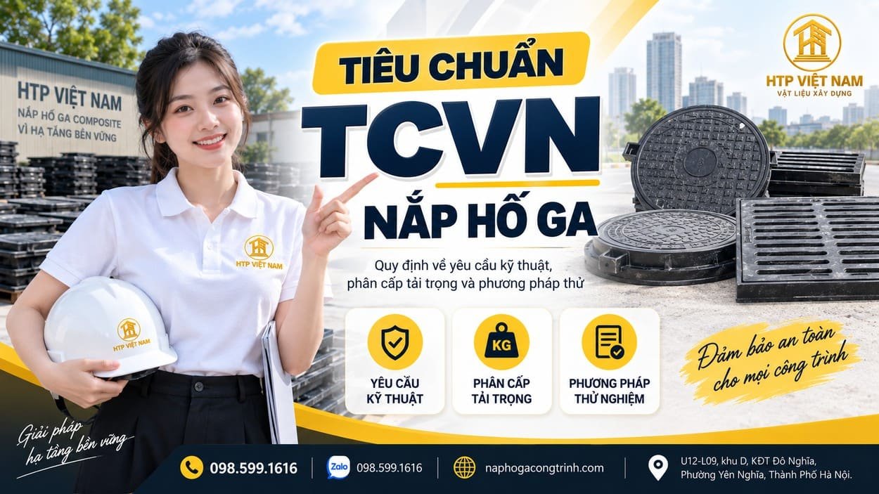 Tiêu chuẩn TCVN nắp hố ga