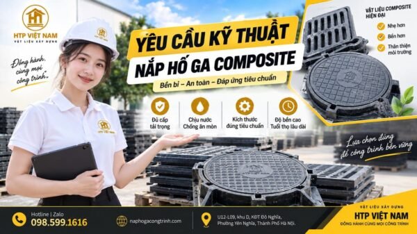Yêu cầu kỹ thuật nắp hố ga composite