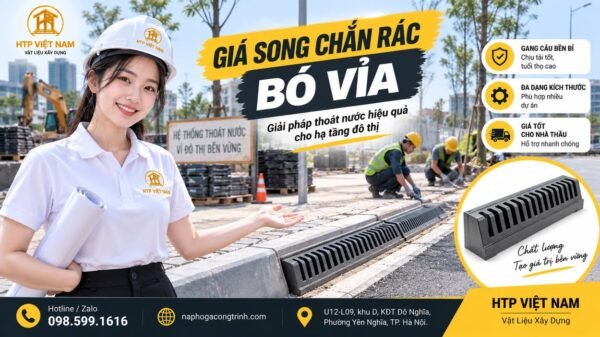 Giá song chắn rác bó vỉa
