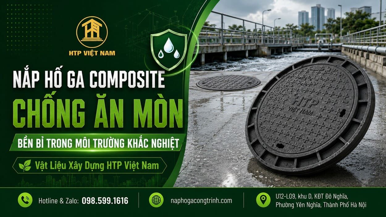 Nắp hố ga composite chống ăn mòn