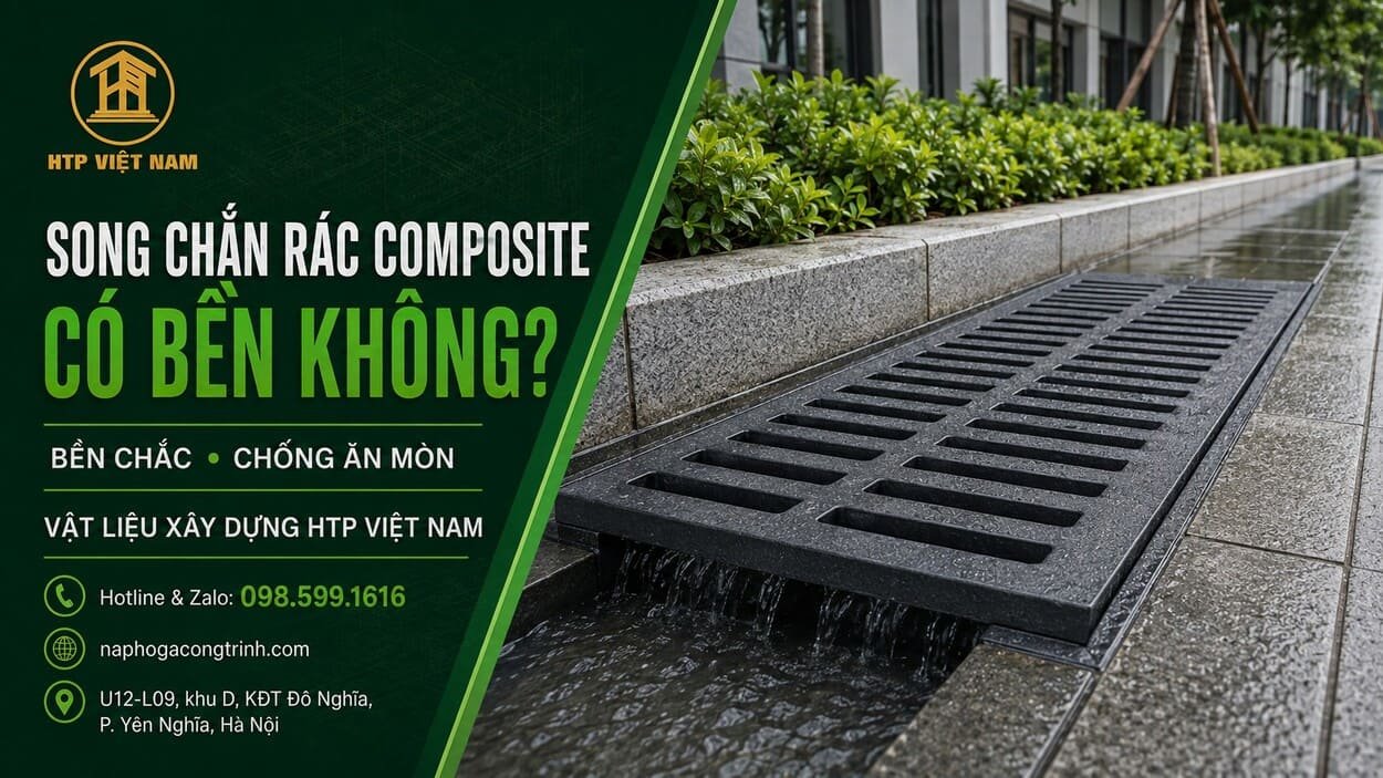 Song chắn rác composite có bền không