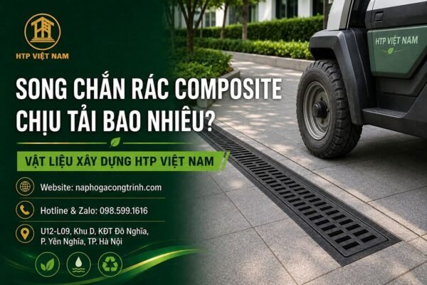 Song chắn rác composite chịu tải bao nhiêu