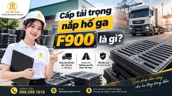 Cấp tải trọng nắp hố ga F900 là gì?
