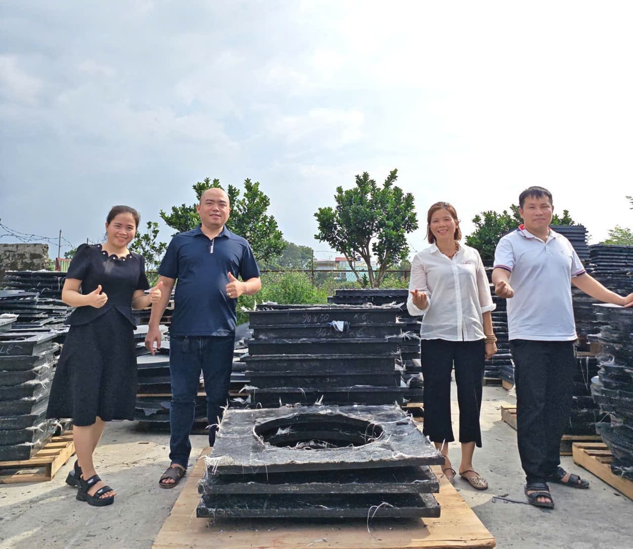 Tấm lót sàn Grating Composite
