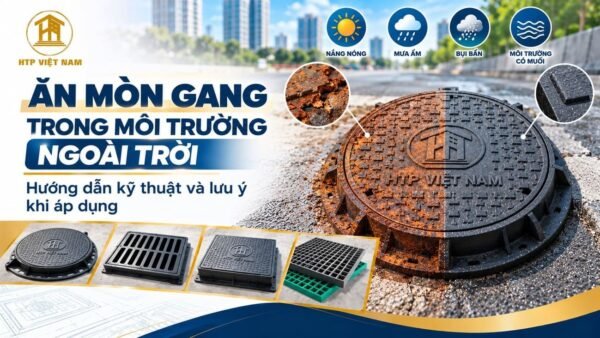 Ăn mòn gang trong môi trường ngoài trời