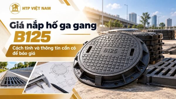 Giá nắp hố ga gang B125: Cách tính và hỏi báo giá