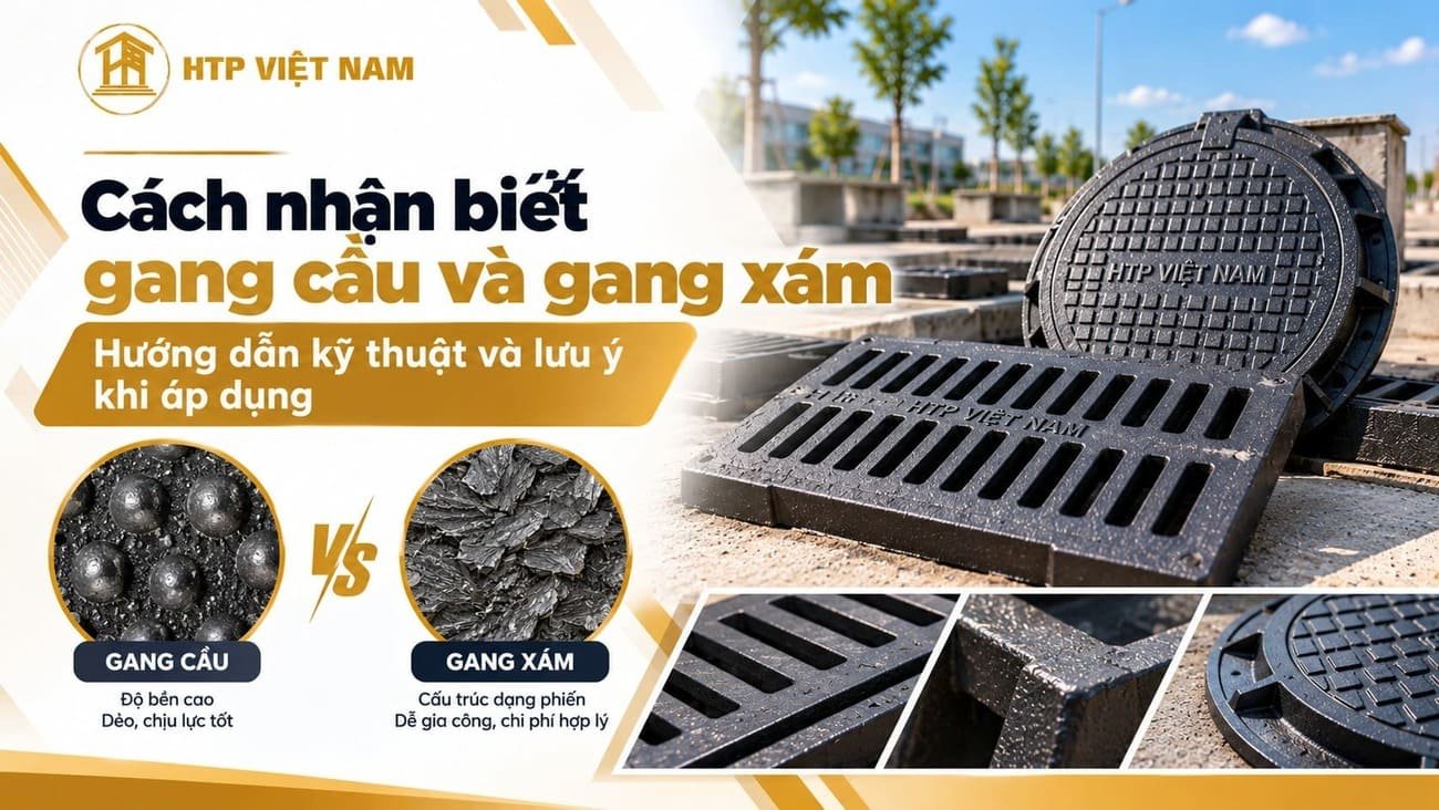 Cách nhận biết gang cầu và gang xám
