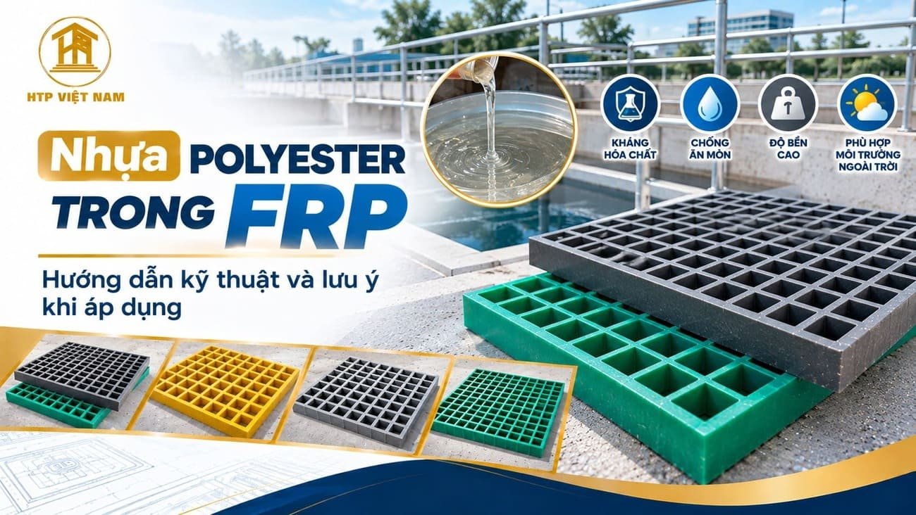 Nhựa polyester trong FRP