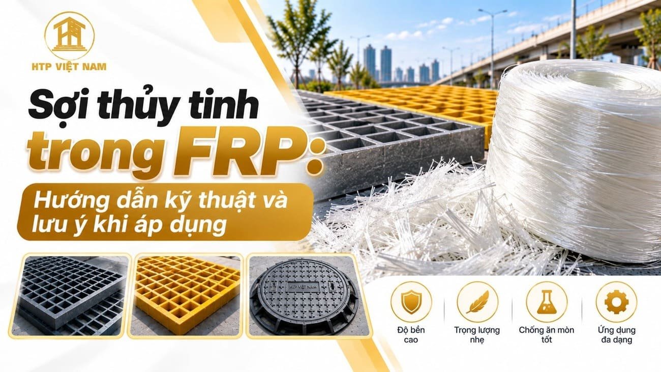 Sợi thủy tinh trong FRP